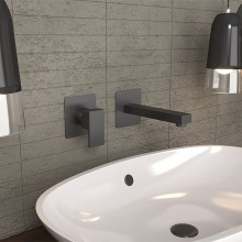 Смеситель для раковины Paini Dax-R 84PZ208RQ Черный матовый