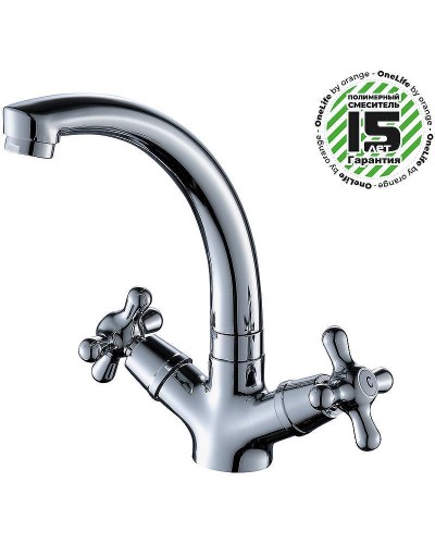 Смеситель для раковины Orange OneLife P03-002cr Хром