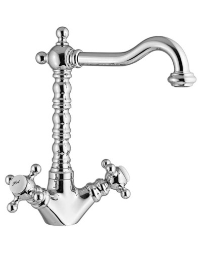 Смеситель для раковины с донным клапаном Gattoni Vivaldi 1230012C0CR