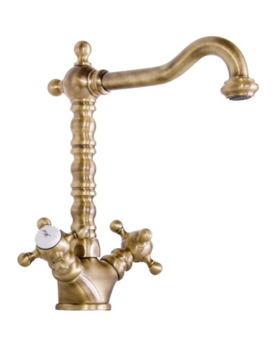 Смеситель для раковины с донным клапаном Gattoni Vivaldi 1230012V0BR