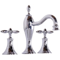 Смеситель для раковины на 3 отверстия с донным клапаном Gattoni Timor 1810018C0CR