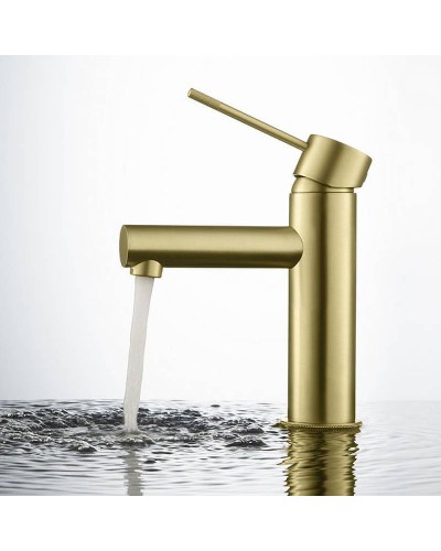 Смеситель для раковины Timo Saona 2361/17F Золото матовое