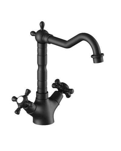 Смеситель для раковины Timo Nelson 0143/03F Черный