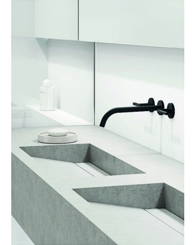 Смеситель для раковины Kludi Nova Fonte Puristic 201463915 Черный матовый