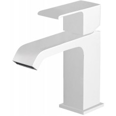 Смеситель для раковины Cezares Porta PORTA-LS1-SS Белый матовый