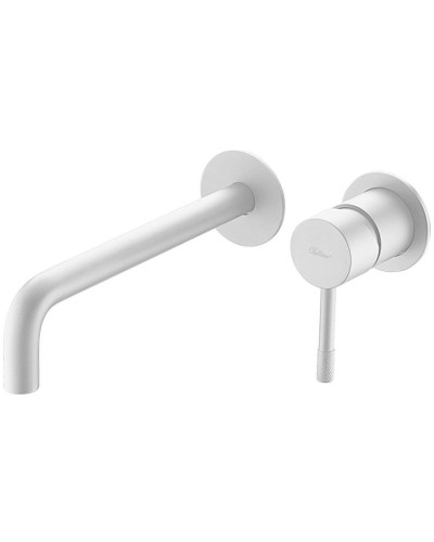 Смеситель для раковины Boheme Uno 465-MW Белый матовый