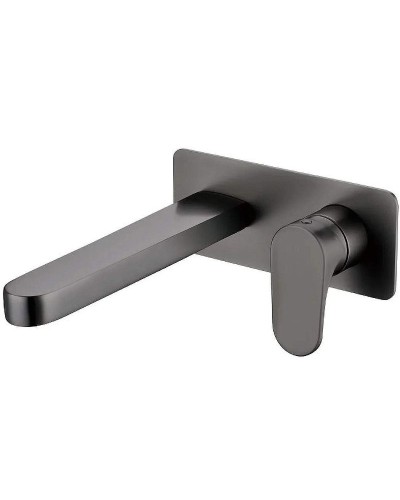 Смеситель для раковины Boheme Spectre 455-GM Оружейная сталь