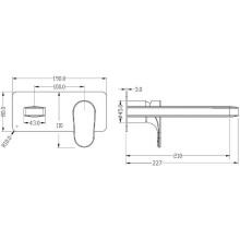 Смеситель для раковины Boheme Spectre 455-MW Белый матовый