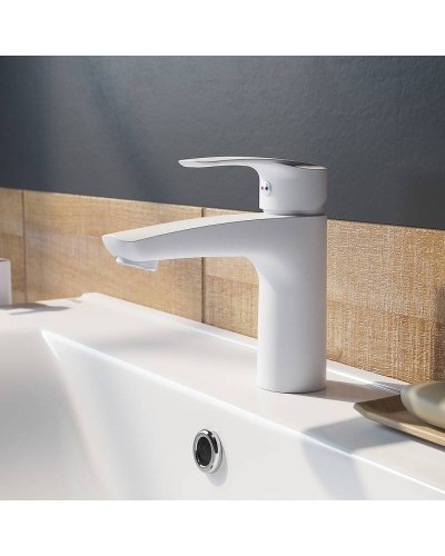 Смеситель для раковины Iddis Ray RAYWT00i01 Белый матовый