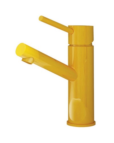 Смеситель для раковины Creavit Ducky FC1198Y Желтый