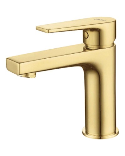 Смеситель для раковины Creavit Sharp SR1500G Золото