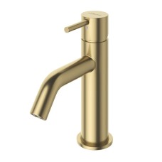 Смеситель для раковины однорычажный, с тонкой ручкой с донным клапаном CEZARES LEAF-LSM2-L-SR