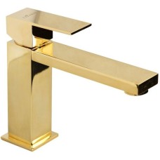 Смеситель для раковины Cezares UNIKA-LSM1-03/24-W0 Золото 24 карат