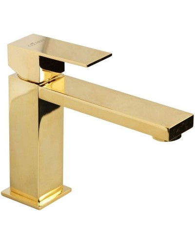 Смеситель для раковины Cezares UNIKA-LSM1-03/24-W0 Золото 24 карат