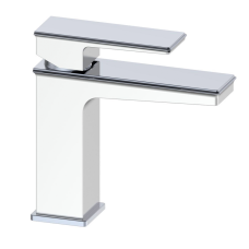 Смеситель для раковины RIMERO RM3030WC (Белый/хром)