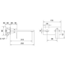 Смеситель для раковины Migliore Kvant Gold 25396 Золото