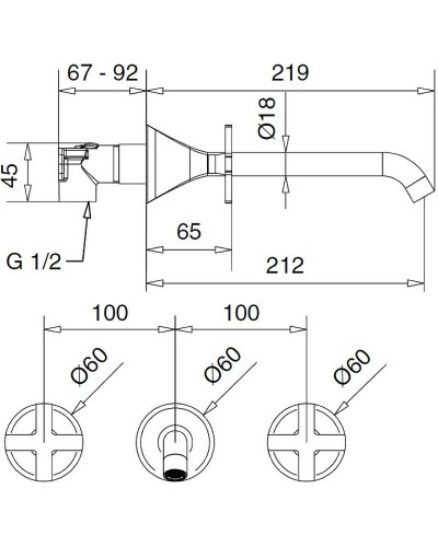 Смеситель для раковины Migliore Sirius 28166 Хром
