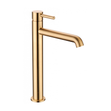 Смеситель для раковины высокий RIMERO RM1004MG (Матовое золото)