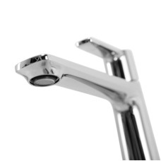 Смеситель для накладной раковины без донного клапана CEZARES LUX-LC-01-W0