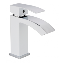 Смеситель для раковины RIMERO RM1007WC (Белый/Хром)