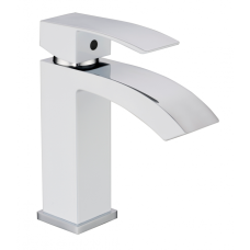 Смеситель для раковины RIMERO RM1007WC (Белый/Хром)