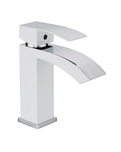 Смеситель для раковины RIMERO RM1007WC (Белый/Хром)