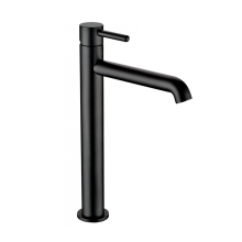 Смеситель для раковины высокий RIMERO RM1004BL (Черный матовый)