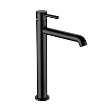 Смеситель для раковины высокий RIMERO RM1004BL (Черный матовый)