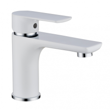 Смеситель для раковины RIMERO RM1060WC (Белый/Хром)