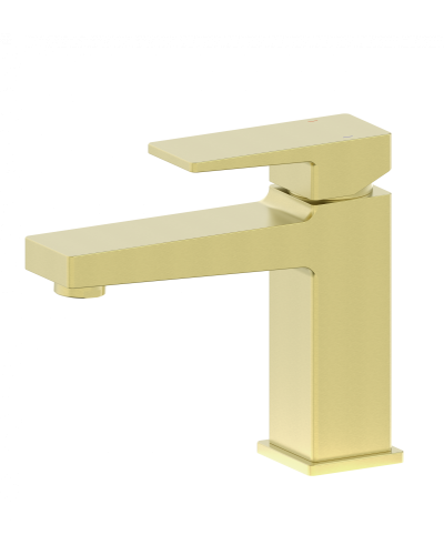 Смеситель для раковины Wonzon & Woghand, Брашированное золото (WW-88018068-BG)