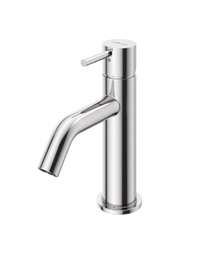 Смеситель для раковины однорычажный, с тонкой ручкой без донного клапана CEZARES LEAF-LSM2-L-01-W0