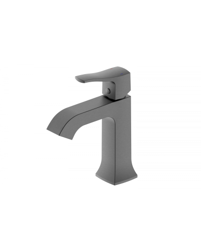 Смеситель для раковины Wonzon & Woghand, Темный графит (WW-88018072-BGM)