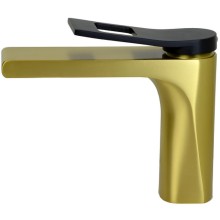 Смеситель для раковины Bronze de Luxe Element EL02GB Матовое золото Черный