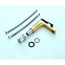 Смеситель для раковины Bronze de Luxe Element EL02GB Матовое золото Черный