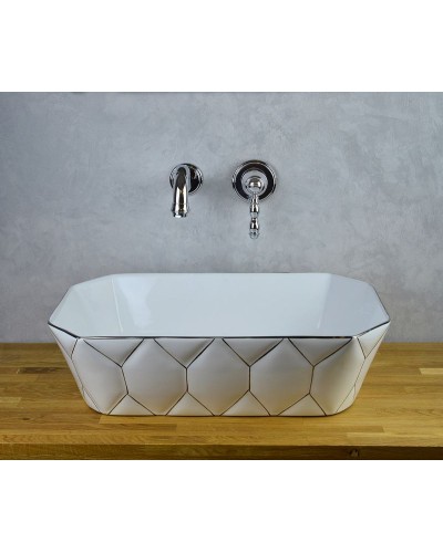 Смеситель для раковины Bronze de Luxe Tiffany 1920CR Хром