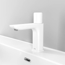 Смеситель для раковины Iddis Slide SLIWTBTi01 Белый матовый