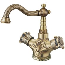 Смеситель для раковины ZorG Antic A3009U-BR Бронза