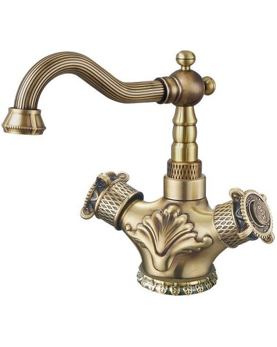 Смеситель для раковины ZorG Antic A3009U-BR Бронза