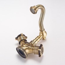 Смеситель для раковины ZorG Antic A3009U-BR Бронза