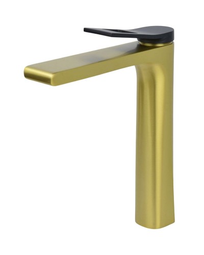 Смеситель для раковины Bronze de Luxe Element EL21GB Матовое золото Черный