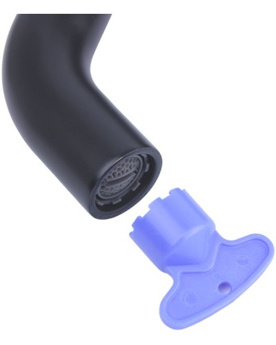 Смеситель для раковины Bronze de Luxe Scandi 1451B Черный матовый