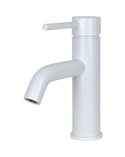 Смеситель для раковины Bronze de Luxe Scandi 1451W Белый глянцевый