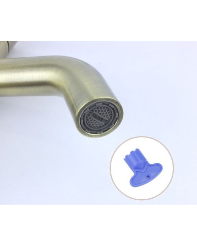 Смеситель для раковины Bronze de Luxe Scandi 1452BR Бронза