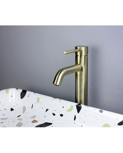 Смеситель для раковины Bronze de Luxe Scandi 1452BR Бронза