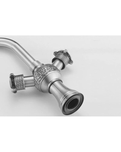 Смеситель для раковины без донного клапана Zorg Antic A 2007U-SL