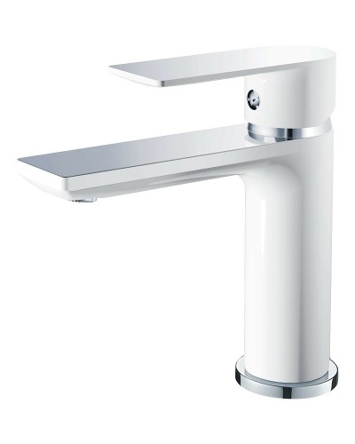 Смеситель для раковины Haiba HB10505-8 Белый Хром