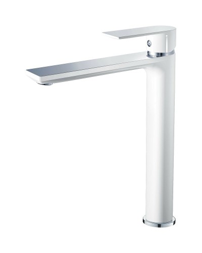 Смеситель для раковины Haiba HB11505-8 Белый Хром