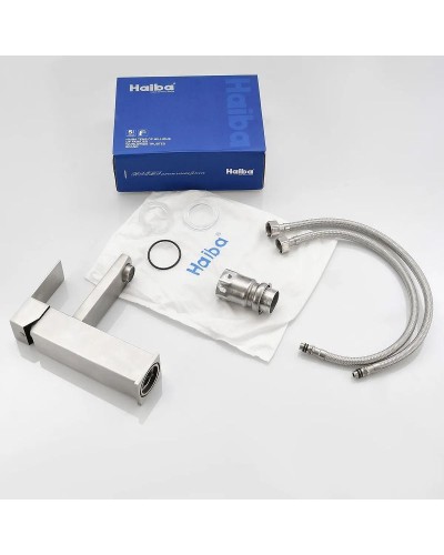 Смеситель для раковины Haiba HB10803 Нержавеющая сталь