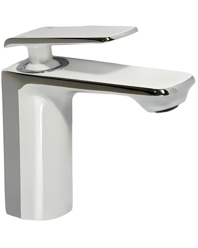 Смеситель для раковины Haiba HB10548-8 Белый Хром