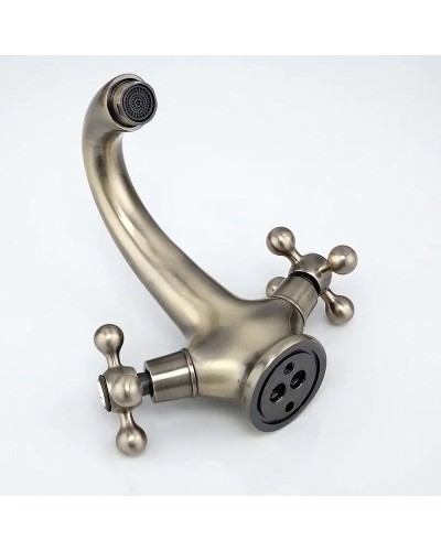 Смеситель для раковины Haiba HB1019-4 Бронза